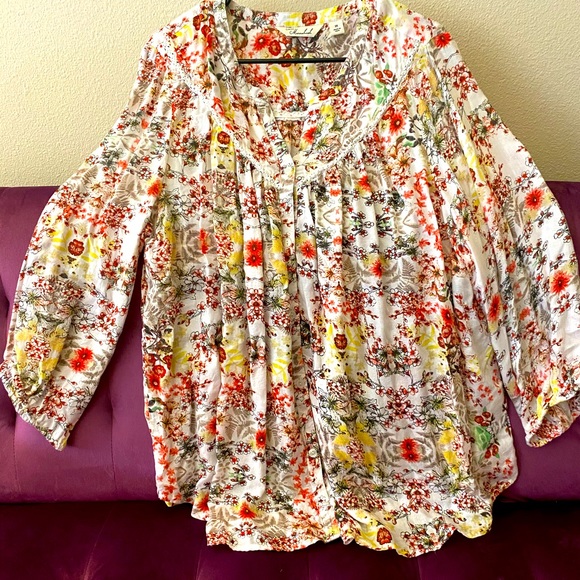 Floral Blouse - Picture 1 of 2